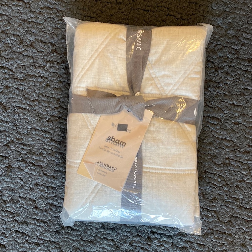 West Elm Sham- NWT